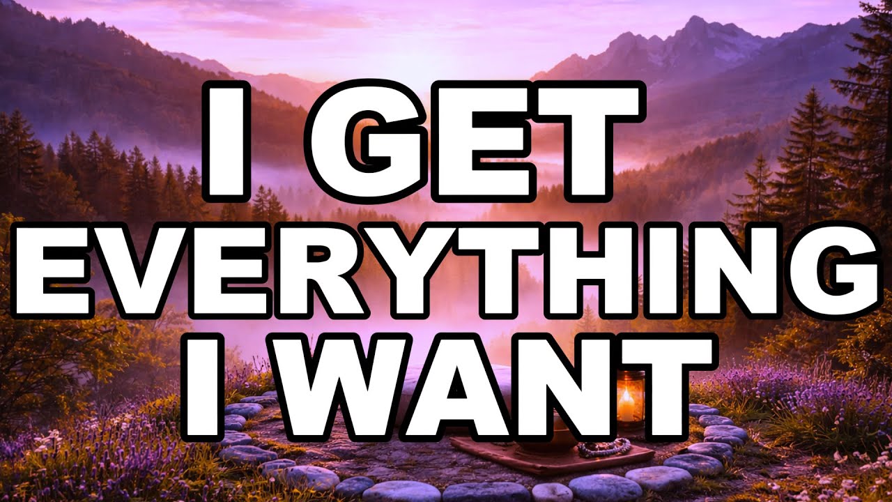 I Always Get What I Want | Effortless Manifestation | Positive Daily Affirmations
