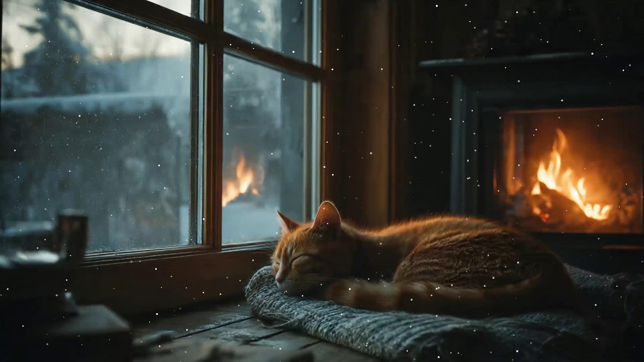Relaxing Midnight Jazz Music to Help Your Sleeping Cats Rest and Relieve Anxiety Mood 🐱