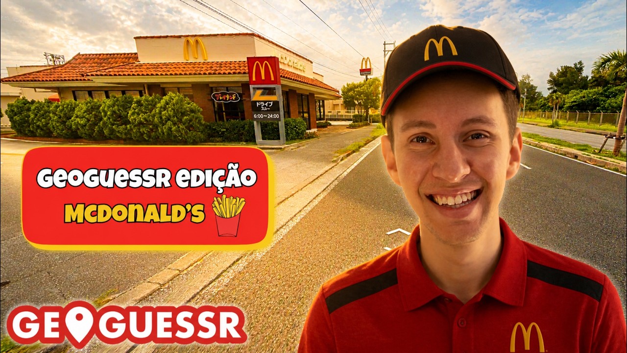 Encontrando os McDonald's pelo mundo!
