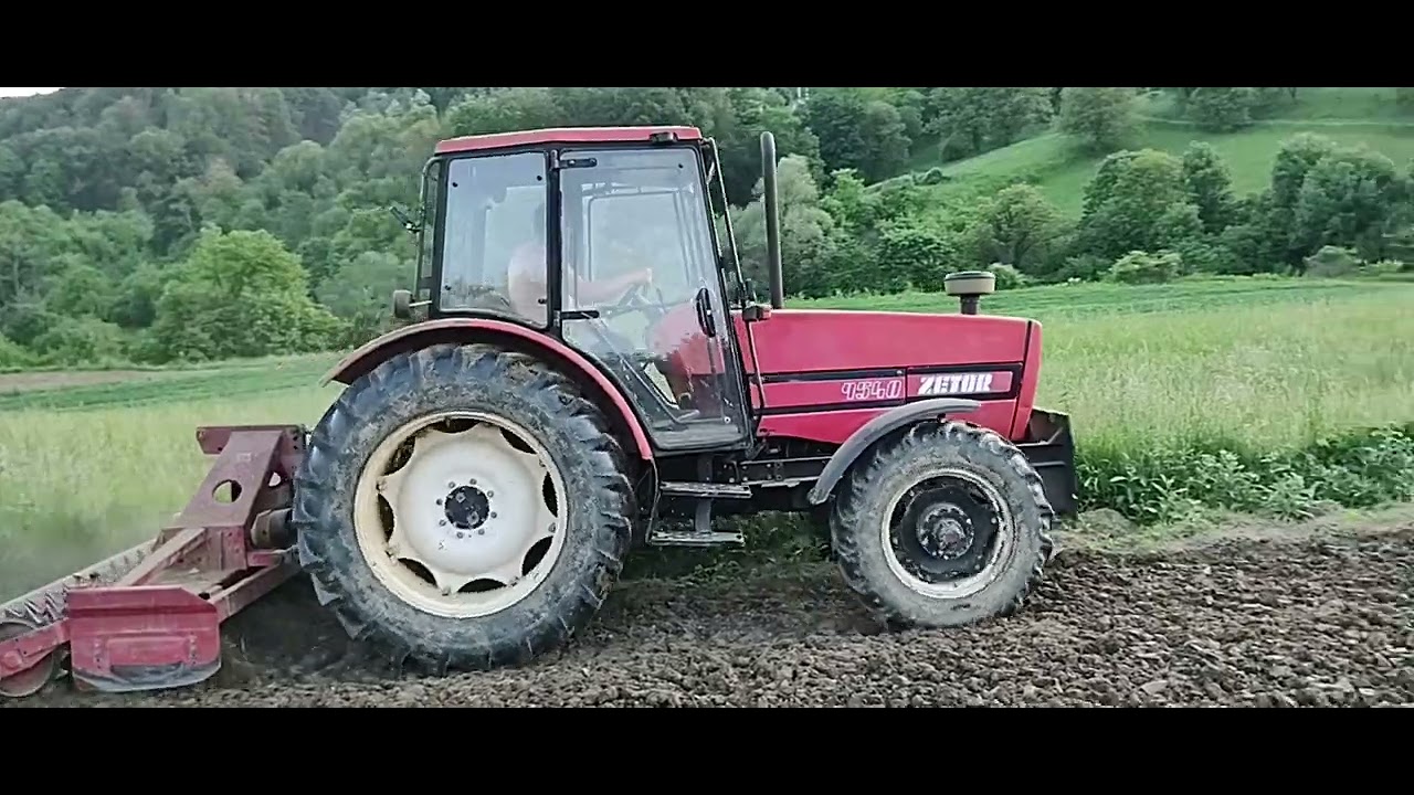 Zetor 9540 rotiranje 2022