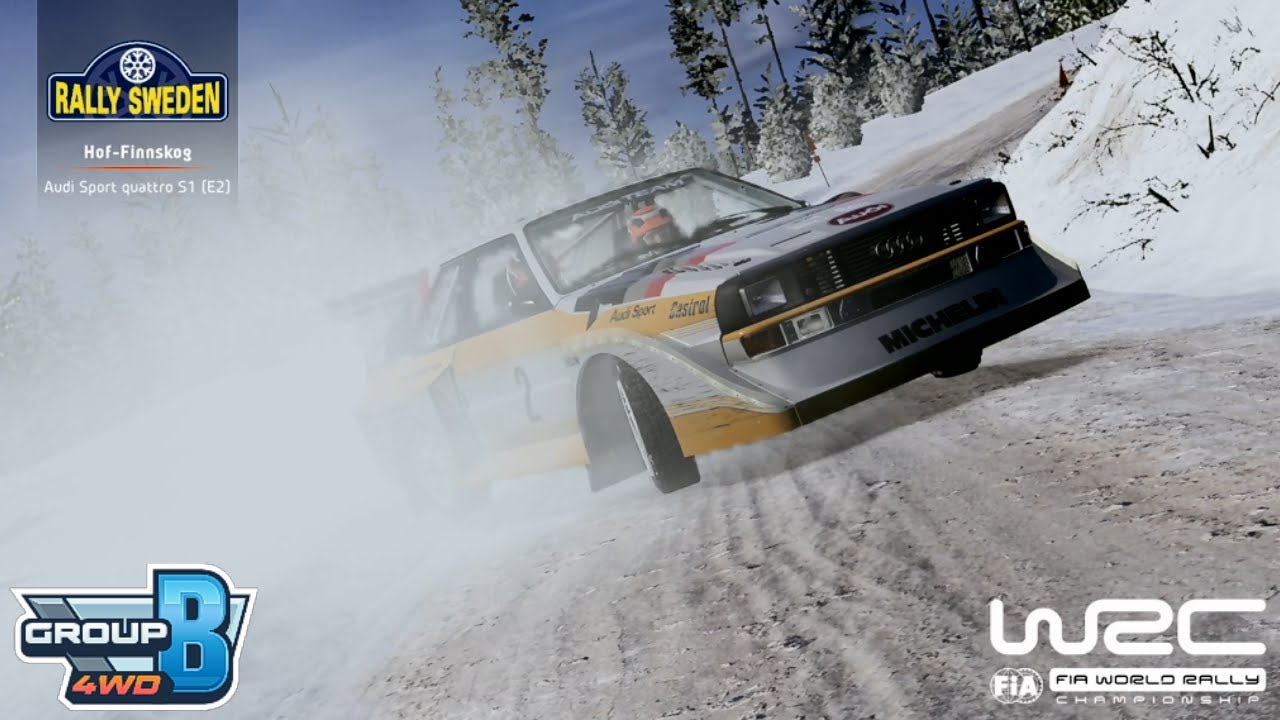 Rallye Sweden 2026 | 12:40,109 | Audi Grupo B | EA Sports WRC 24 - theemake