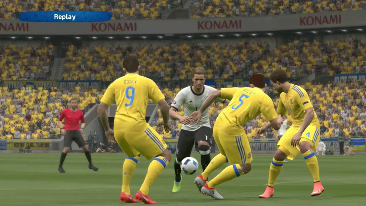 UEFA EURO 2016 (PES 2016) -  FIRST MATCH