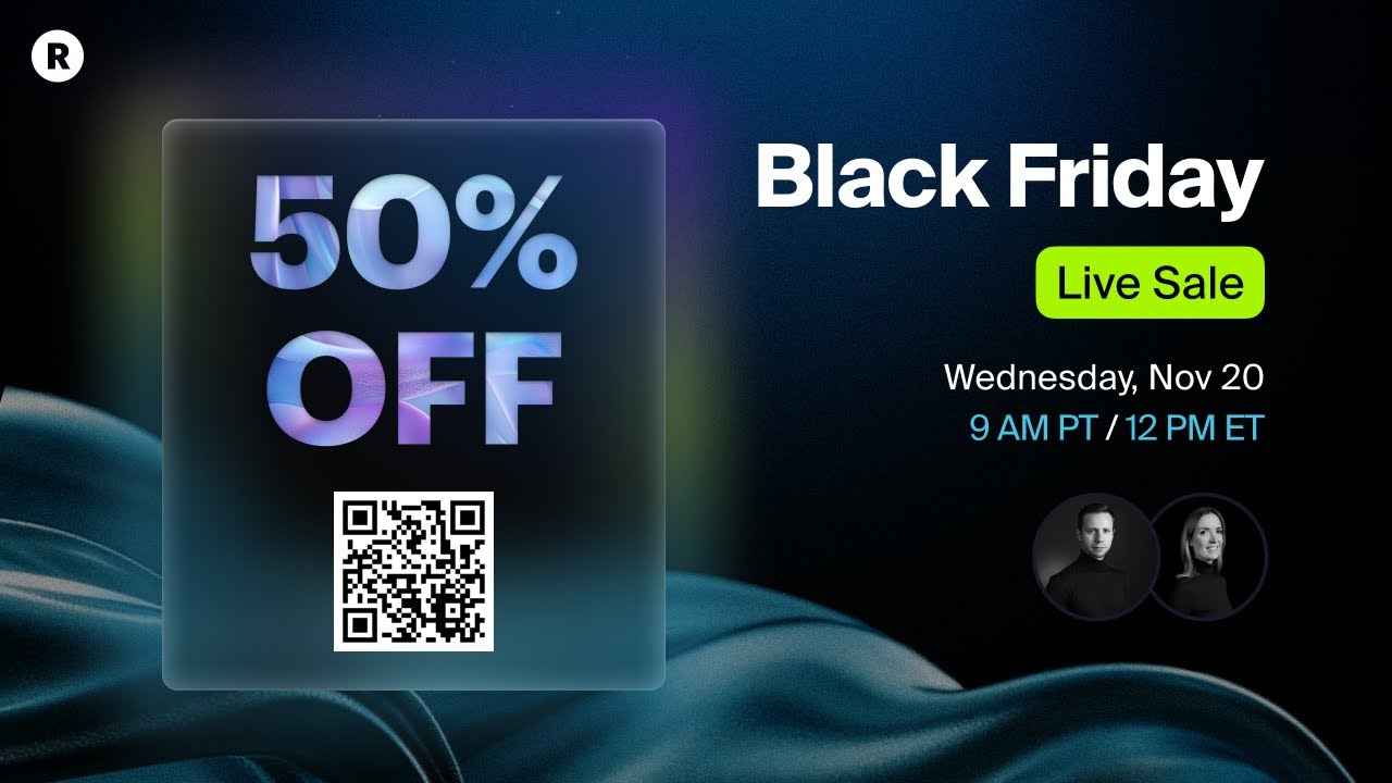Black Friday Deal You’ll Love - Live with Restream