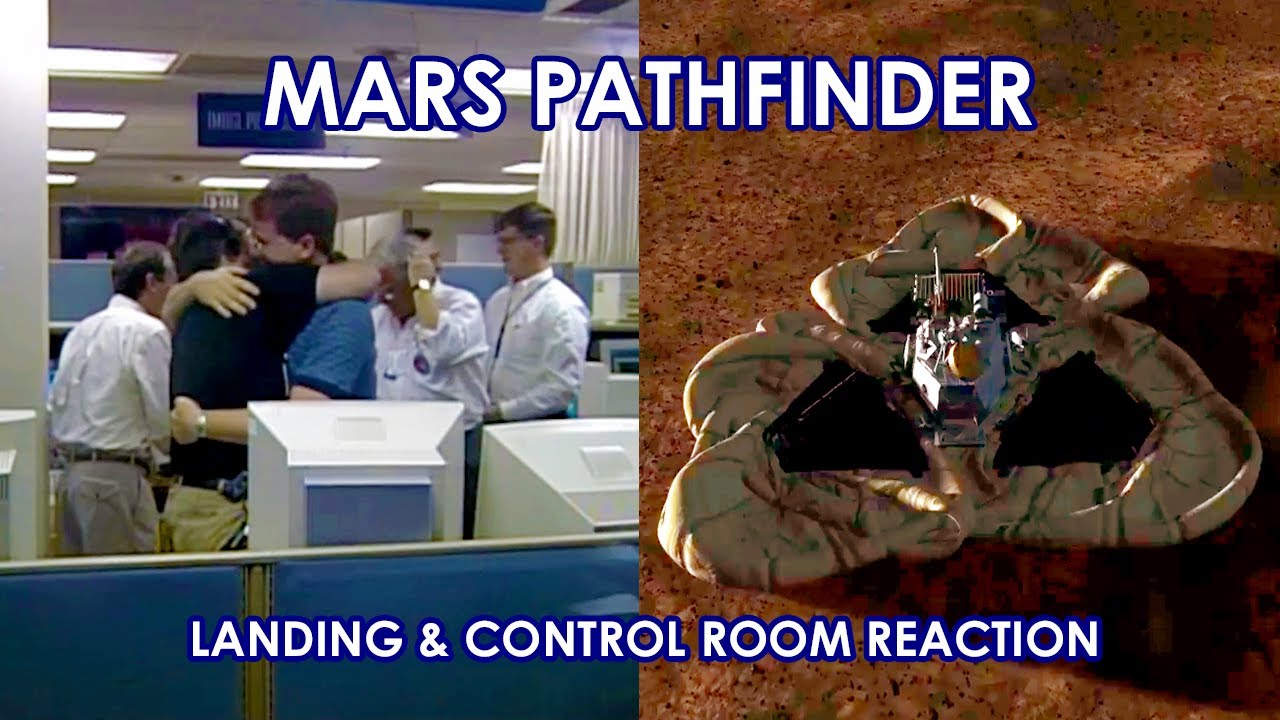 MARS PATHFINDER - Landing Reaction at Mission Control (1997/06/04)