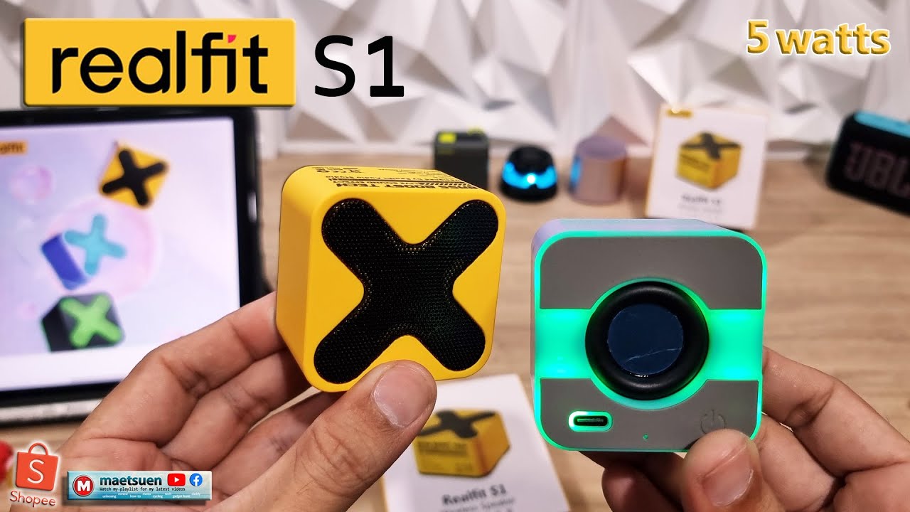 Realfit S1 Bluetooth Speaker - Get 2 of these!