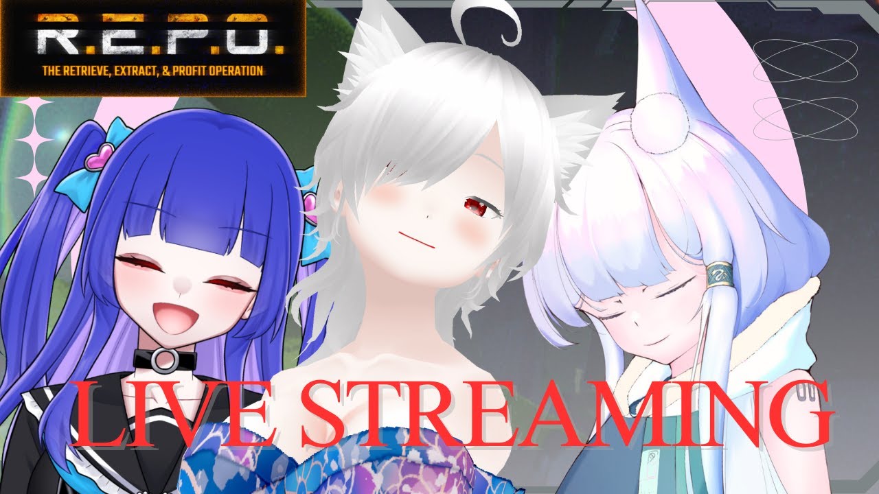 【R.E.P.O.】珍しく酒の入ってない配信・ω・【個人Vtuber/夜桜CH・Yozakura/REPO】 #REPO