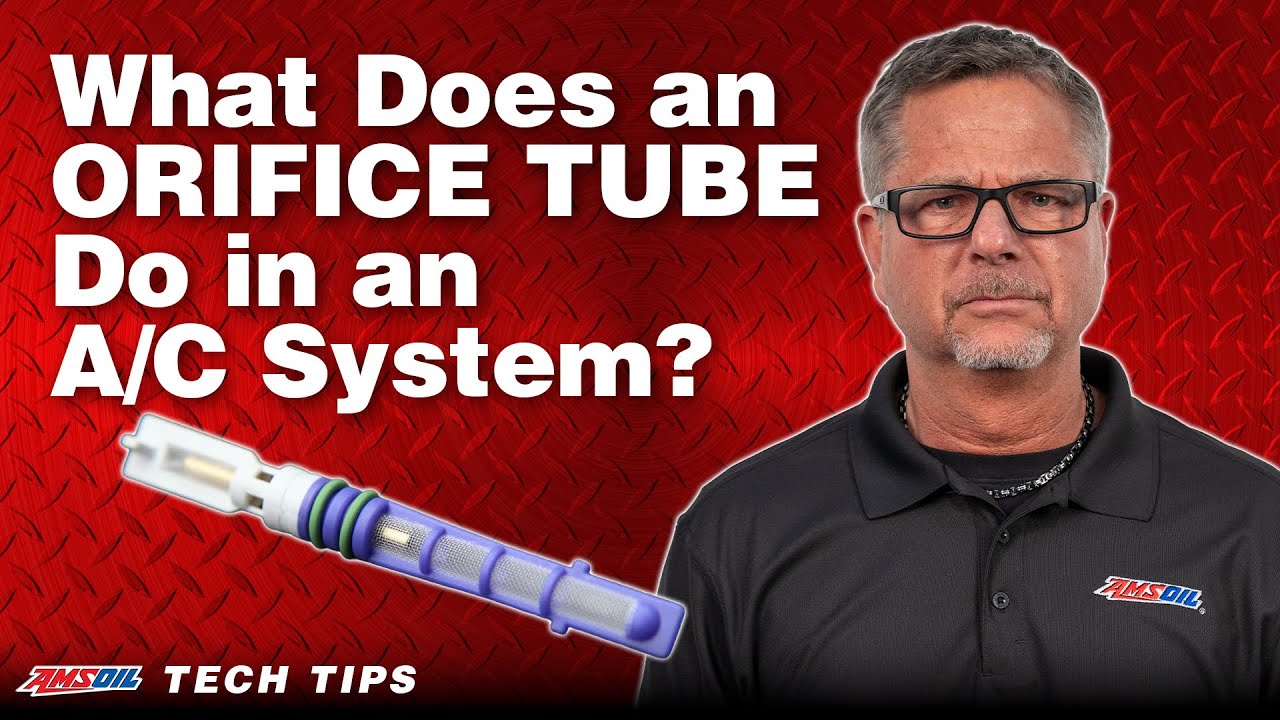 What Does an Orifice Tube Do in an A/C?