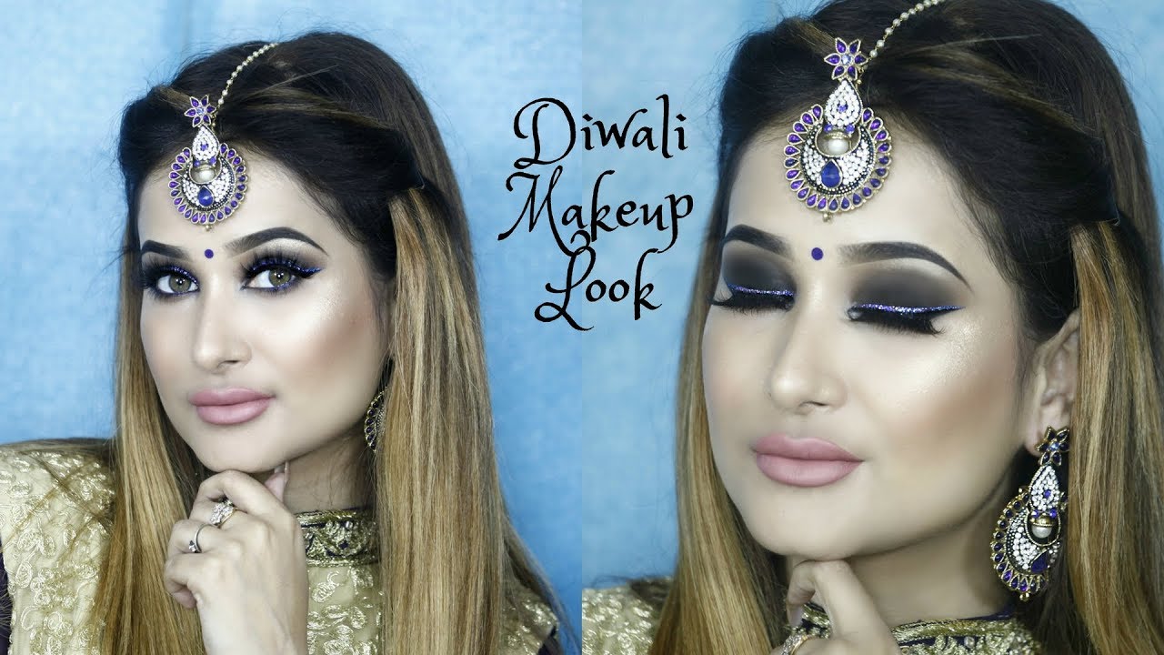 DIWALI Makeup Tutorial |Smokey look