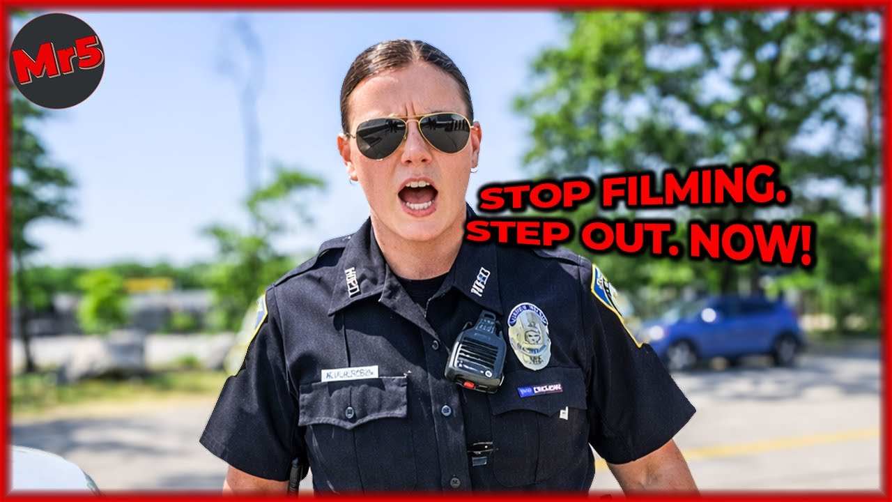 Female Cop and Her Sergeant Get Exposed by Their Own Actions | First Amendment Audit