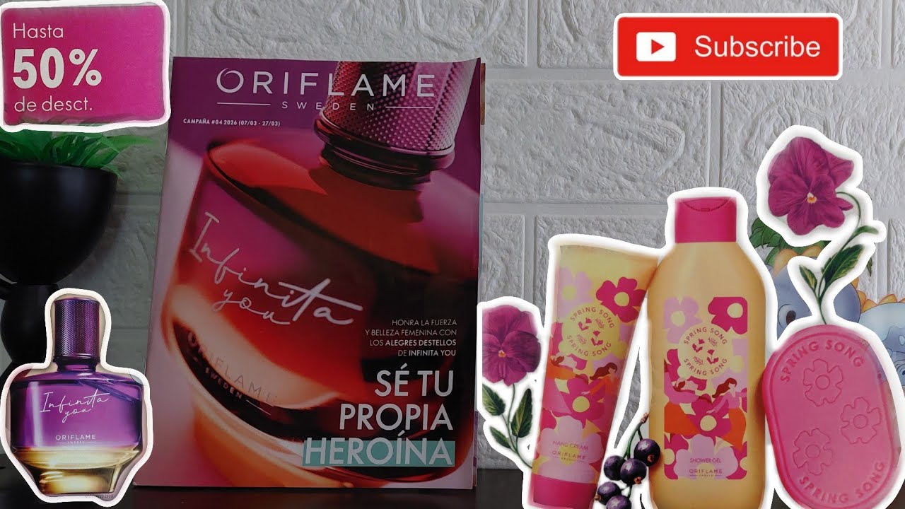 🚨 CATÁLOGO 4 ORIFLAME 2026 | Nuevo Infinita You 💜