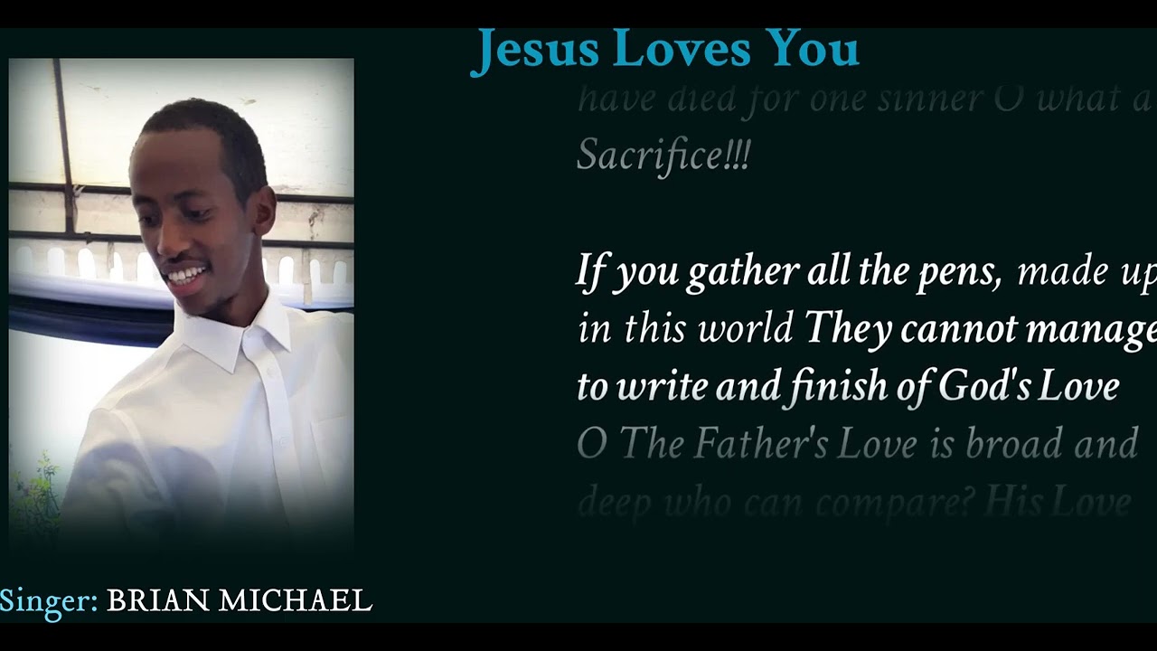 Brian Michael _ Jesus Loves You (Live recording)