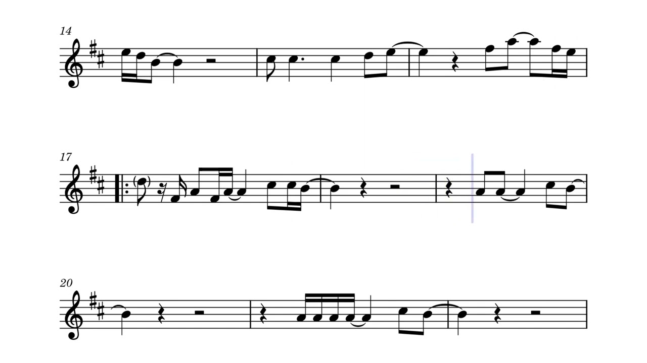 Imagine partitura para Clarinete/Trompeta Sib