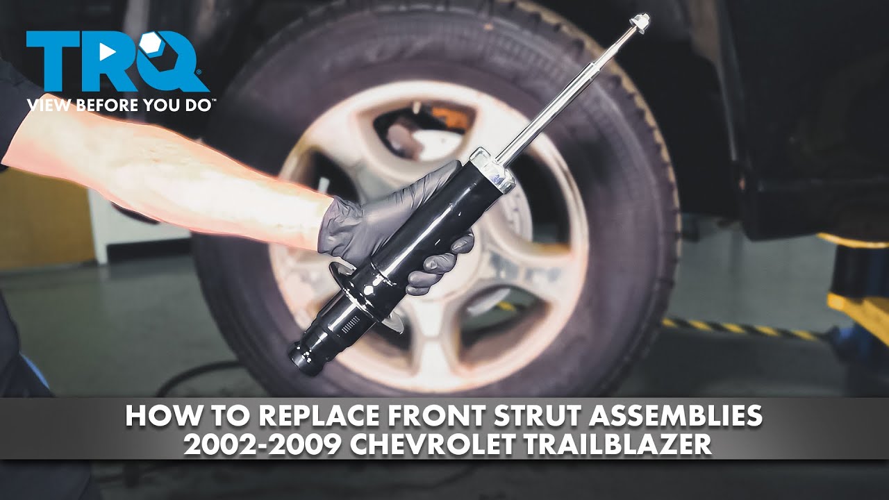 How to Replace Front Strut Shock Assemblies 2002-2009 Chevrolet Trailblazer