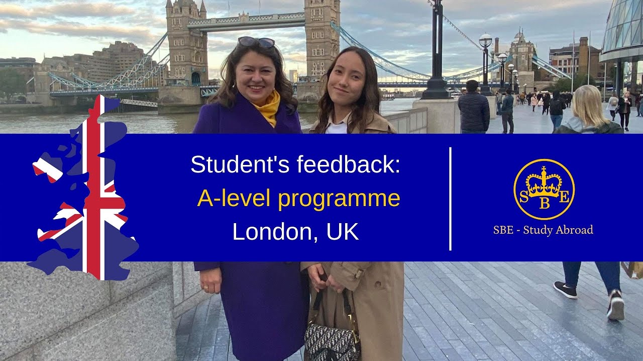 Student's feedback. A-level in London. Boarding schools in the UK