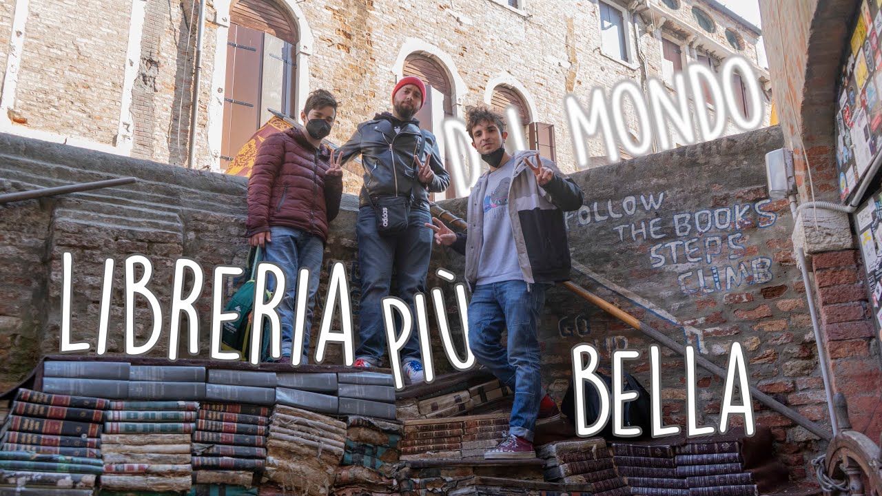 LIBRERIA ACQUA ALTA♥️ La LIBRERIA più BELLA DEL MONDDO