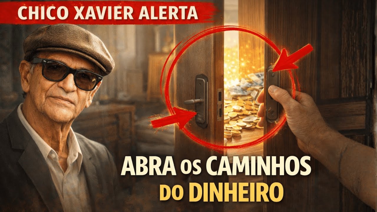 CHICO XAVIER AVISOU: ESSE GESTO SIMPLES DEFINE SE A PROSPERIDADE SE MOVE OU TRAVA