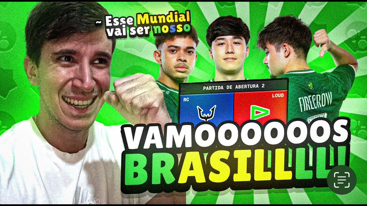 PRIMEIRO DIA de MUNDIAL! LOUD no MODO PRIME pra CIMA dos GRINGO✅😡🔥