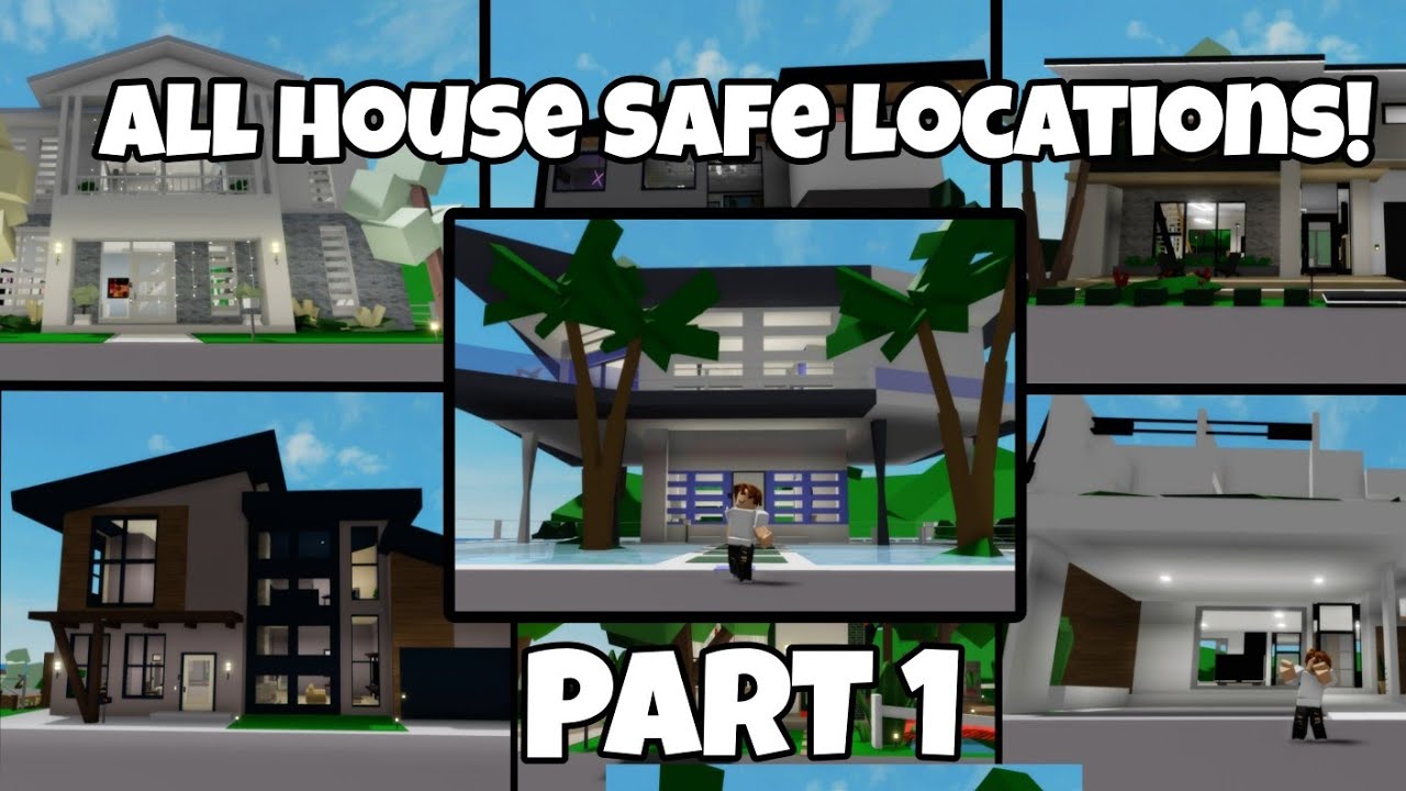 All House Safe Locations In Brookhaven 🏡RP ! (Part 1) | Brookhaven 🏡 RP | All House Locations 🏠