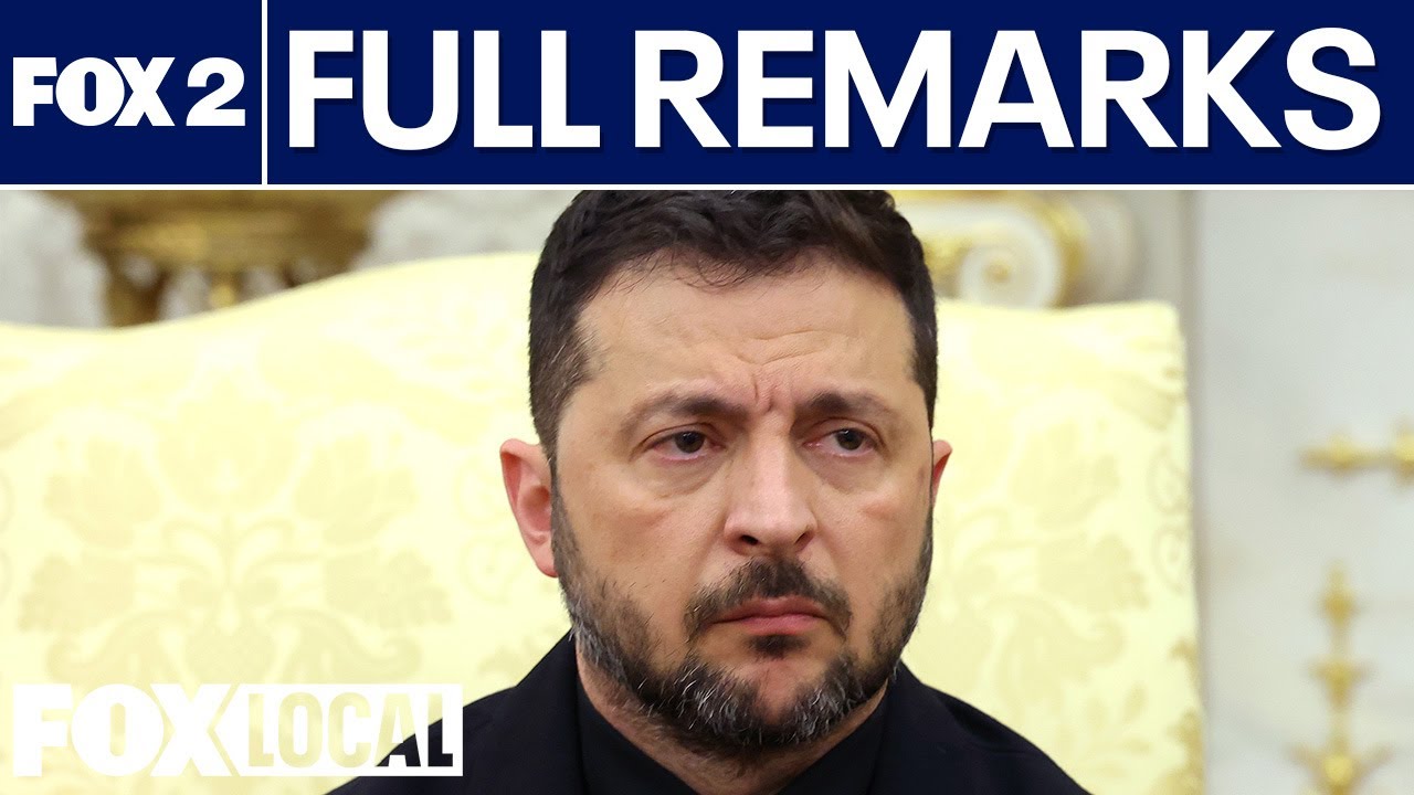 FULL REMARKS: Trump-Zelensky White House meeting