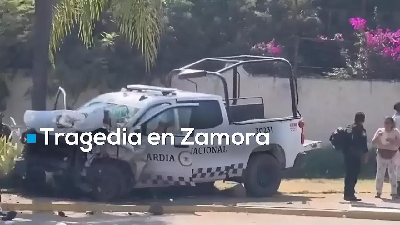 Imprudencia fatal: Patrulla de la Guardia Nacional provoca choque m&uacute;ltiple