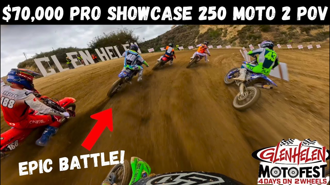 Is This NEW Team Ready for Pro Motocross?! Glen Helen Pro Showcase with MX6 Kawasaki&rsquo;s Derek Kelley