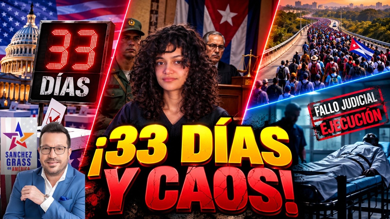 FALTAN 33 D&Iacute;AS PARA LAS ELECCIONES/ ENCUESTAS / EJECUCI&Oacute;N FALLIDA / CARAVANA DE MIGRANTES / ANA BENS