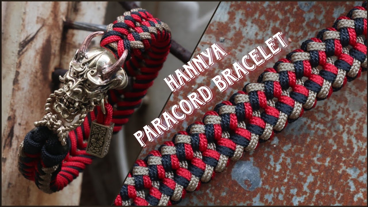 HOW TO MAKE SANCTIFIED KNOT PARACORD BRACELET USING 3 CORDS, EASY PARACORD TUTORIAL.