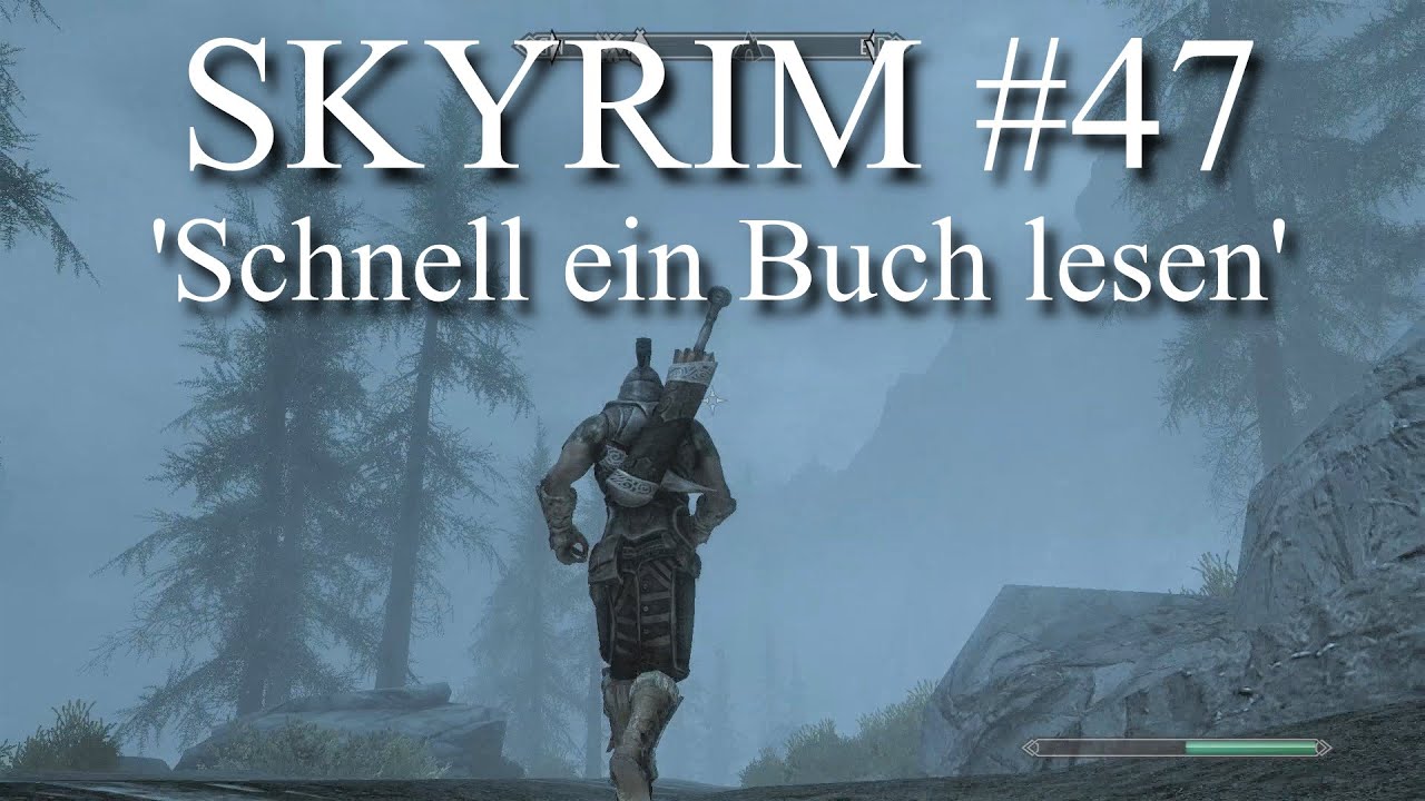 Skyrim #47: 'Schnell ein Buch lesen'