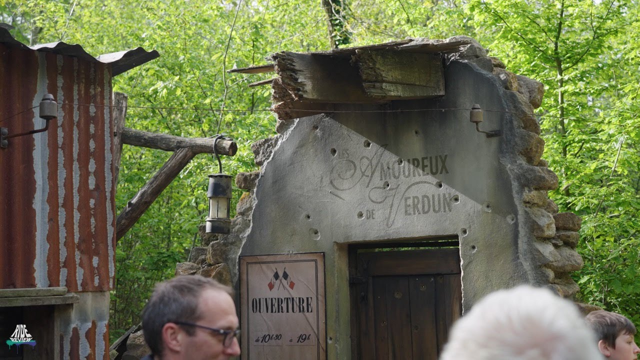 Puy du Fou - Les Amoureux de Verdun - 1. Weltkrieg als FREIZEITPARK Attraktion - POV