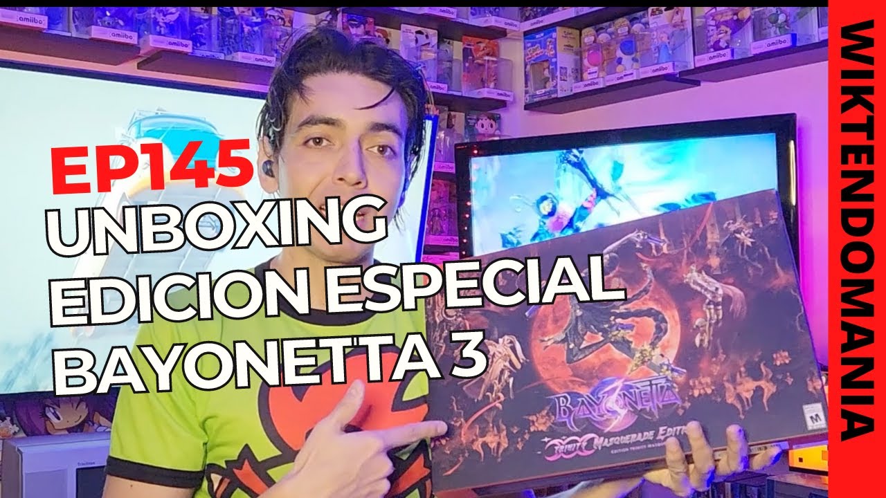 EP145 UNBOXING EDICION ESPECIAL BAYONETTA 3