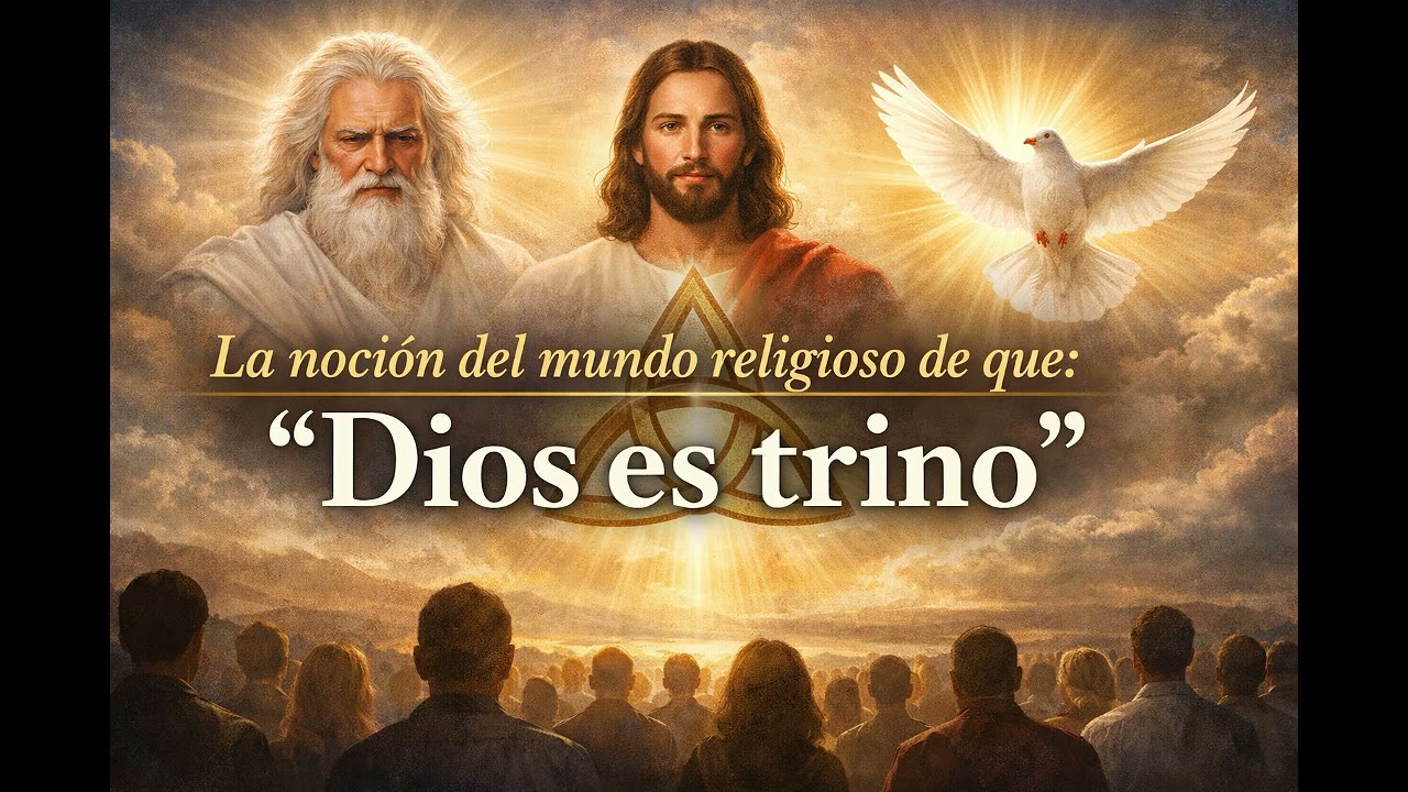 La noción del mundo religioso de que “Dios es trino