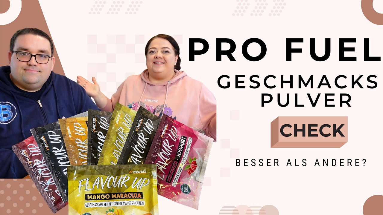 ProFuel Flavour Up Geschmackspulver: Foodtest und ehrliches Fazit