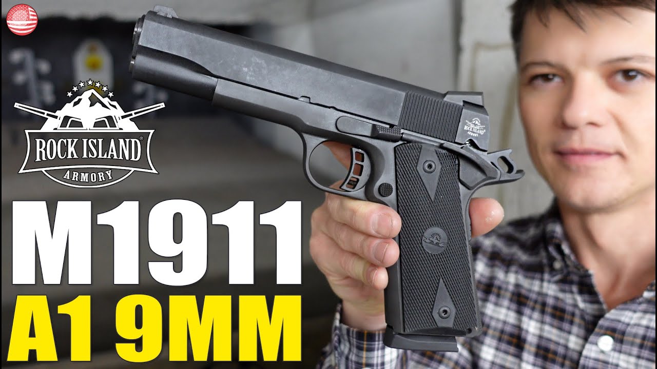 Обзор Rock Island M1911 A1 FS 9 мм (ПРЕВОСХОДНЫЙ бюджетный пистолет 1911 года)