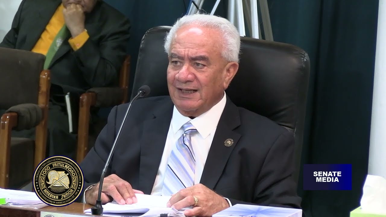 February 20, 2024.  Senate Hearing Samoan Affairs.
