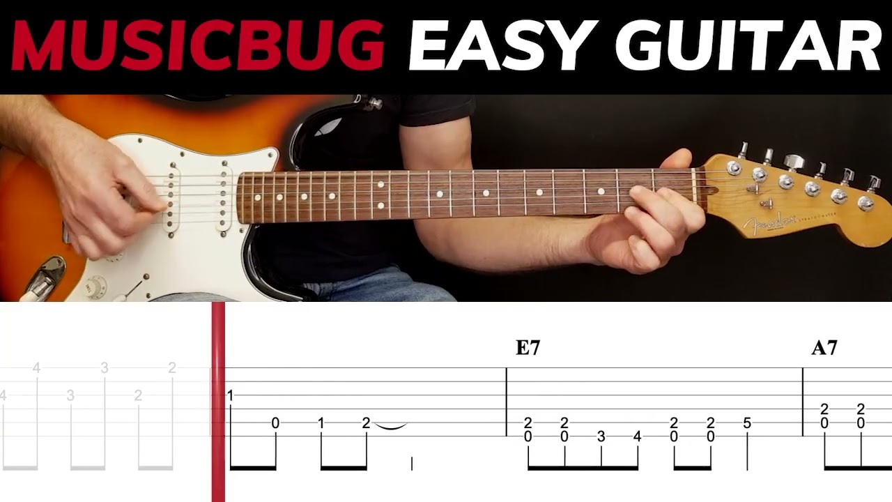 Before You Accuse Me - Eric Clapton | BEGINNERS GUITAR | Scrolling Tabs