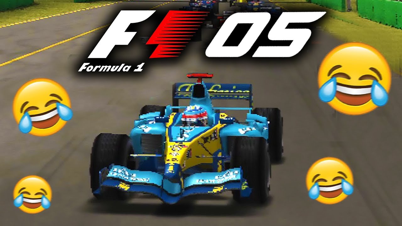 PLAYING F1 05 CAREER MODE (F1 2005 PS2 Game)