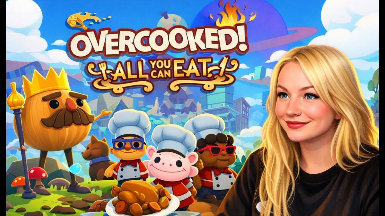 Overcooked БЕСПОЩАДНО ОРЕМ С @AgnisLo @huntress_of_Luna