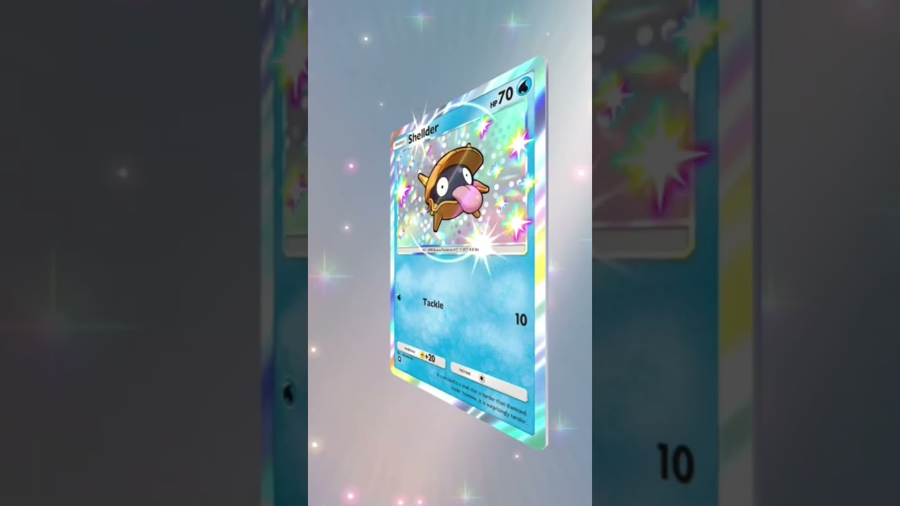 Opening pokemon pack in 