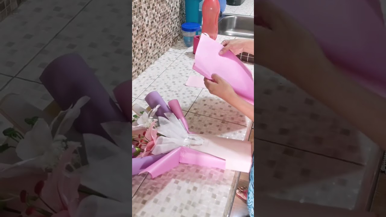 Let's Wrap my Satin Ribbon Flower.