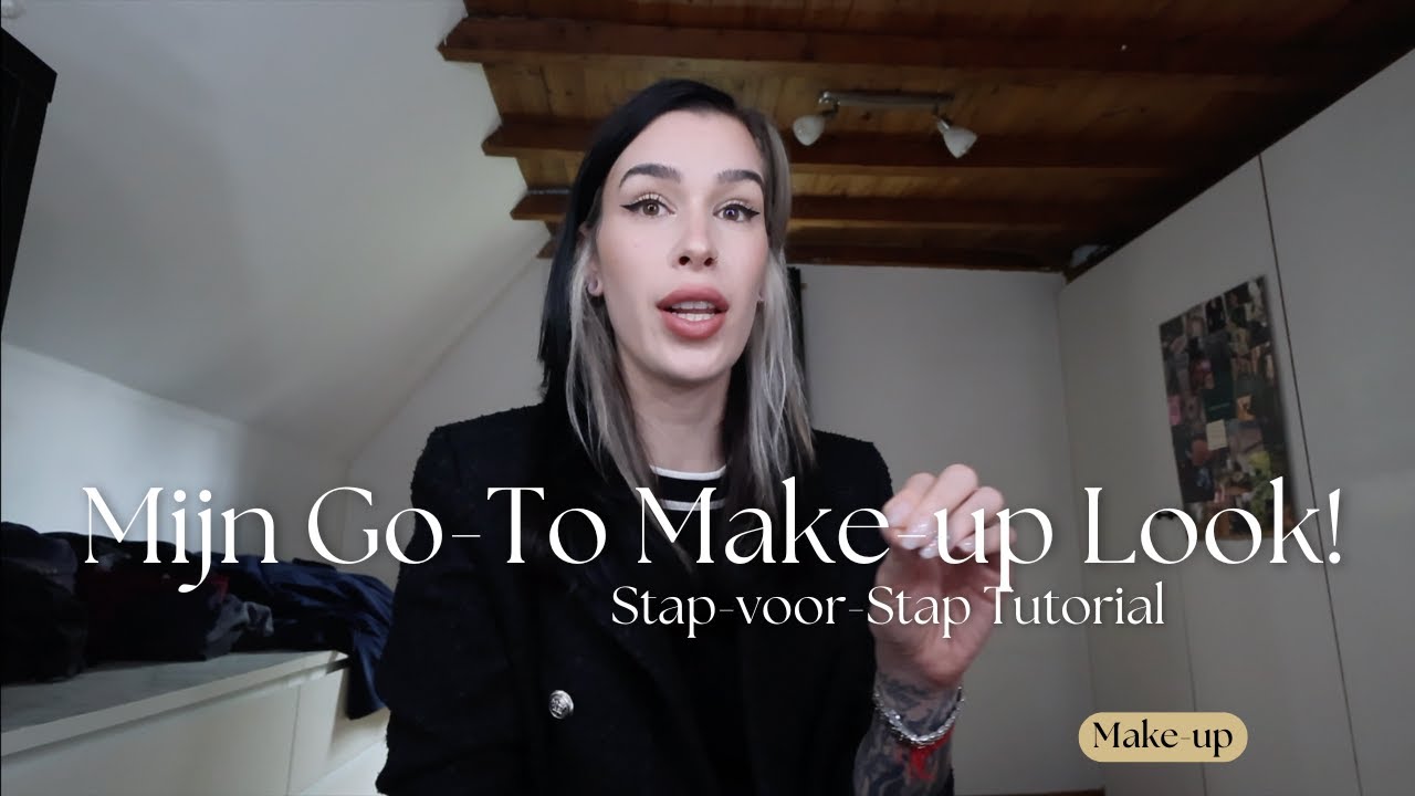 Mijn Go-To Make-up Look!  | Stap-voor-Stap Tutorial/ CELINE MARCE NL