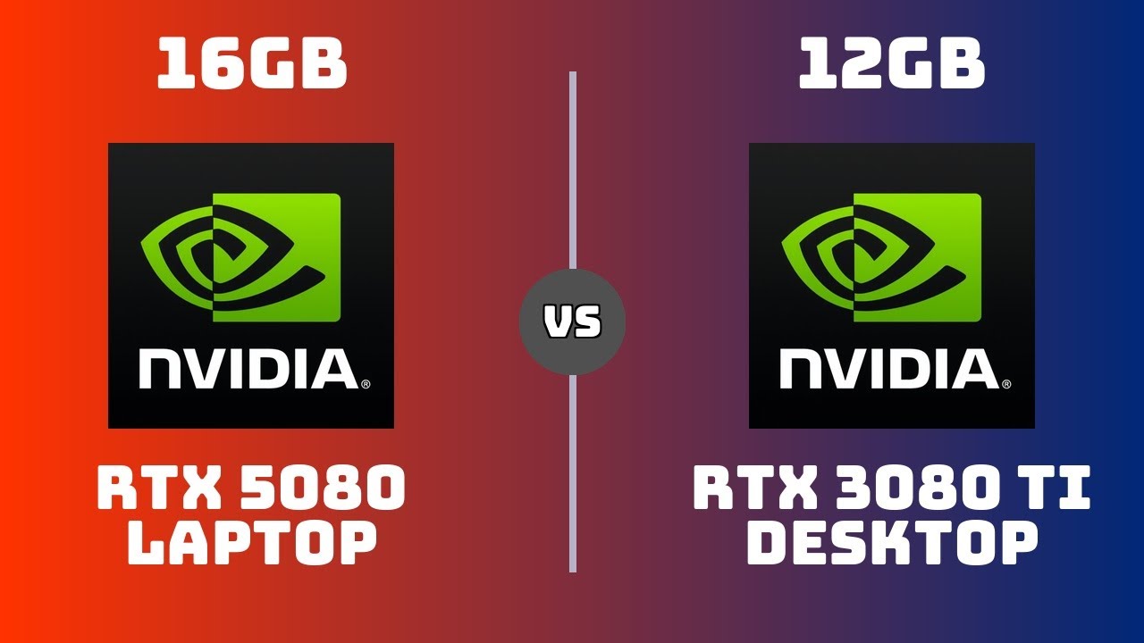RTX 5080 Laptop vs RTX 3080 Ti Desktop &ndash; Gaming & Productivity (1080p, 2K, 4K) | Which One Wins?