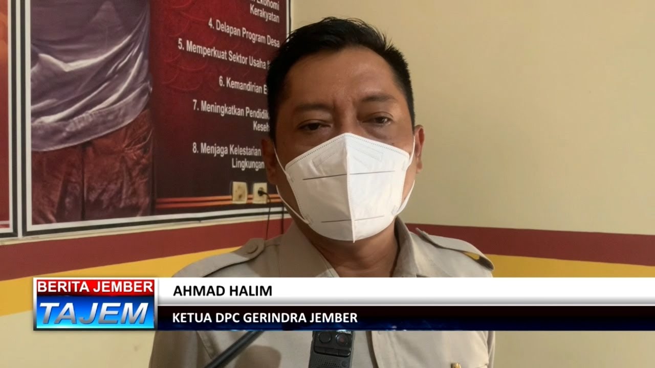 DPC Gerindra Jember Dorong Prabowo Maju di Pilpres 2024