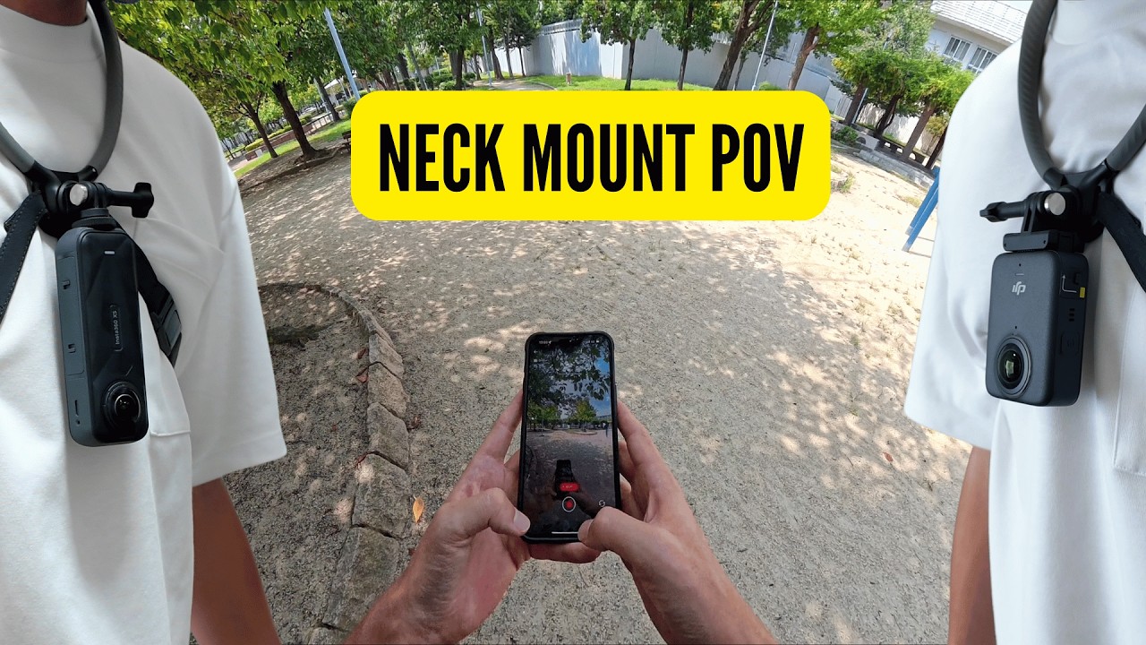 360° POV On A Neck Mount?! Insta360 X5 & DJI Osmo 360 Tested!
