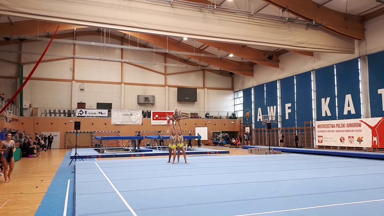 Mistrzostwa Polski Junior&oacute;w 2019 Dłużeń Bizoń Kr&oacute;likowska BALANCE