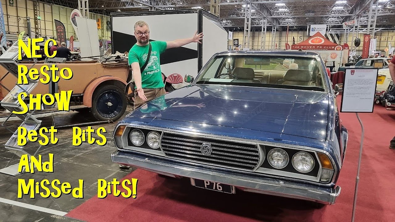 Leyland P76 in the UK! Highlights of the PC Classic Car & Restoration Show
