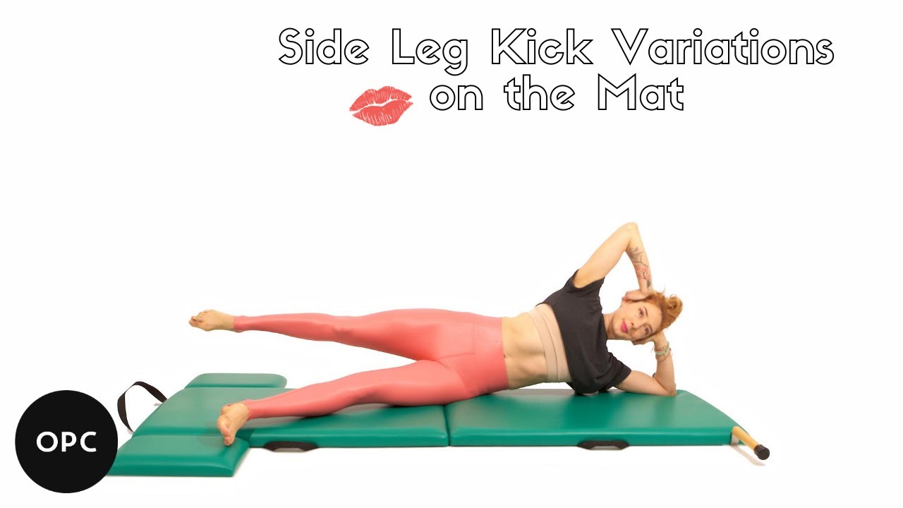 Side Leg Kick Variations on the Mat | Online Pilates Classes