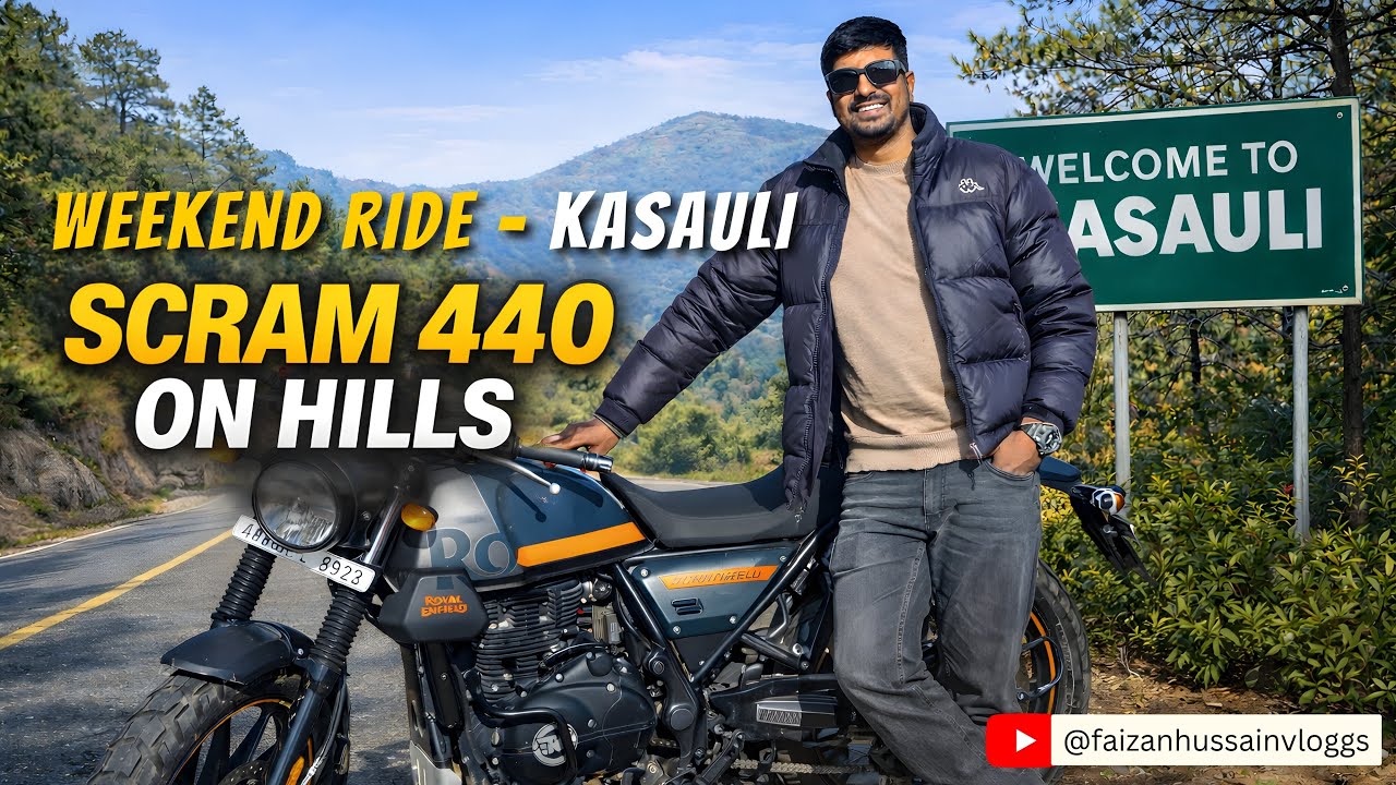 Weekend Escape on Scram 440 | Hills Ride to Kasauli