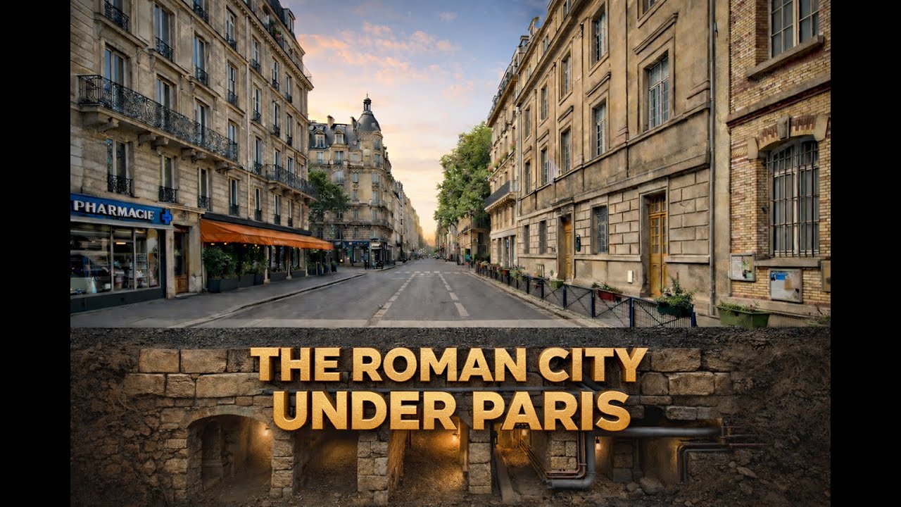 Roman Lutetia: The City Beneath Modern Paris (AI Reconstruction)