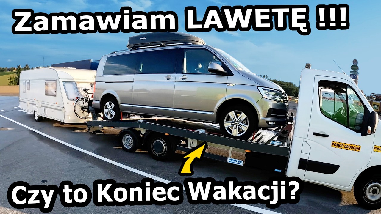 Dzwonię po Lawetę !!! - Problem z Holowaniem Przyczepy do Polski. Zostawiamy ją w Austrii !!! (#950)