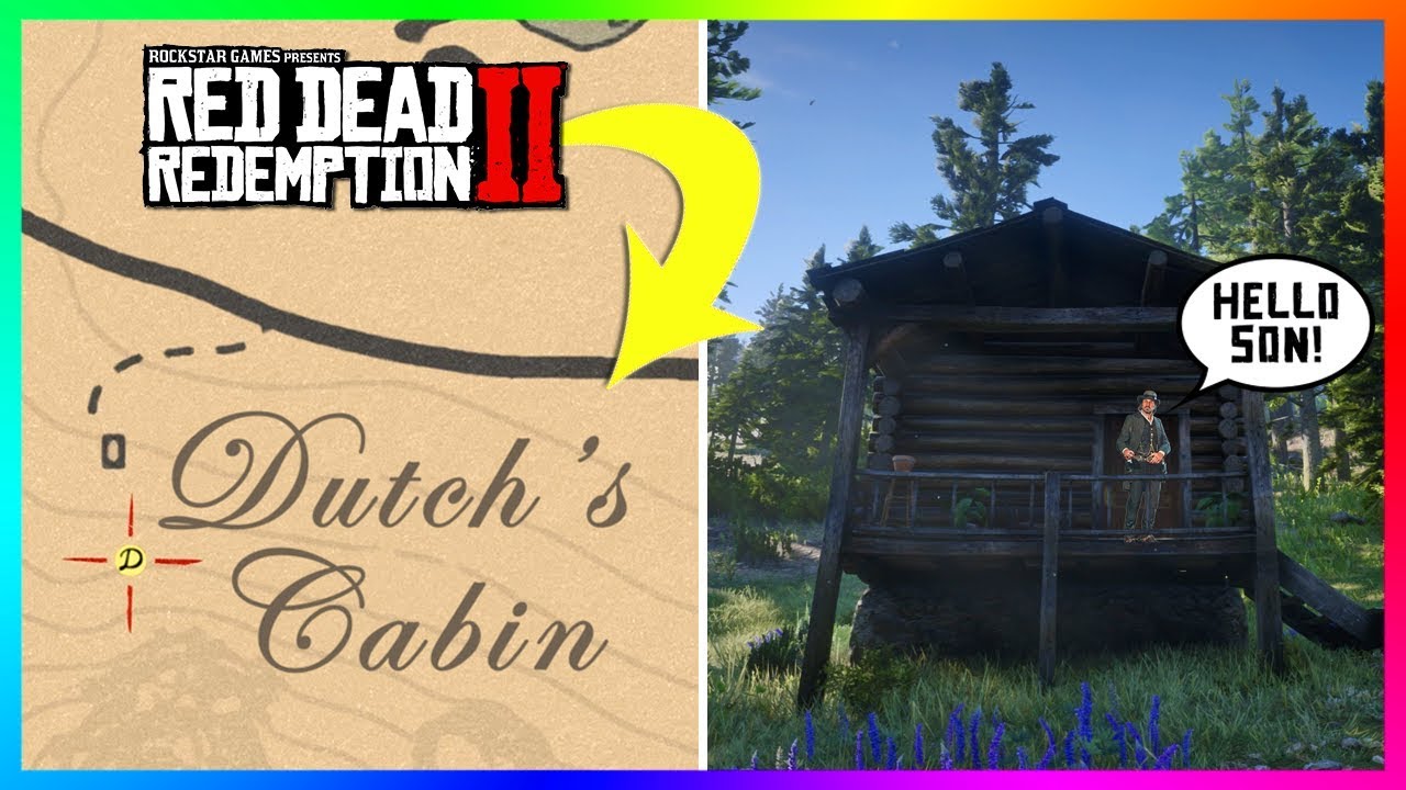 У Датча Ван Дер Линде есть СЕКРЕТНАЯ хижина в Red Dead Redemption 2, о которой вы не знали! (RDR2)